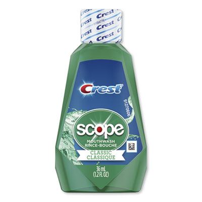 + Scope Rinse, Classic Mint, 36 mL Bottle, 180/Carton