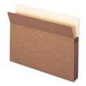 Redrope Drop Front File Pockets, 1.75" Expansion, Letter Size, Redrope, 50/Box