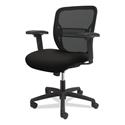 Gateway Mid-Back Task Chair, Supports Up to 250 lb, 17" to 22" Seat Height, Black