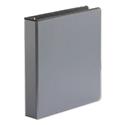 Deluxe Easy-to-Open D-Ring View Binder, 3 Rings, 1.5" Capacity, 11 x 8.5, Black