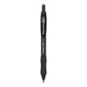 Profile Gel Pen, Retractable, Medium 0.7 mm, Black Ink, Translucent Black Barrel, 36/Pack