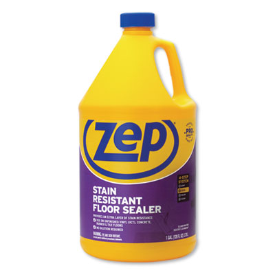 Stain Resistant Floor Sealer, Unscented, 1 gal, 4/Carton