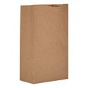 Grocery Paper Bags, 30 lb Capacity, #3, 4.75" x 2.94" x 8.56", Kraft, 500 Bags