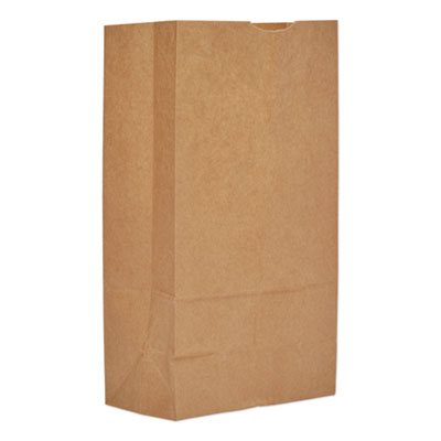 Grocery Paper Bags, Heavy-Duty, #12 Size, 7" x 4.38" x 13.75", Natural, 500/Bundle