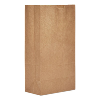 Grocery Paper Bags, Extra-Heavy-Duty, #5 Size, 5.25" x 3.44" x 10.94", Natural, 500/Bundle