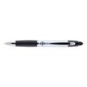 Z-Grip MAX Ballpoint Pen, Retractable, Medium 1 mm, Black Ink, Silver/Black Barrel, 12/Pack