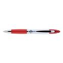 Z-Grip MAX Ballpoint Pen, Retractable, Medium 1 mm, Red Ink, Silver/Red Barrel, 12/Pack