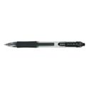 Sarasa Dry Gel X20 Gel Pen, Retractable, Medium 0.7 mm, Black Ink, Clear/Black Barrel, 36/Pack