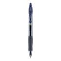 G2 Premium Gel Pen, Retractable, Fine 0.7 mm, Navy Blue Ink, Smoke/Blue Barrel, Dozen