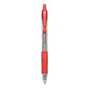 G2 Premium Gel Pen Convenience Pack, Retractable, Extra-Fine 0.38 mm, Red Ink, Smoke/Red Barrel