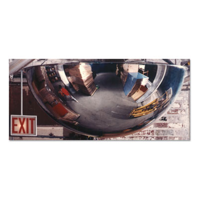 Full Dome Convex Security Mirror, Full Dome, 18" Diameter