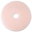 Ultra High-Speed Eraser Floor Burnishing Pad 3600, 19" Diameter, Pink, 5/Carton