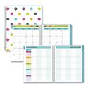 Teacher Dots CYO Cover Weekly/Monthly Lesson Planner, 2024 to 2025, Nine Classes, Multicolor Cover, (144) 11 x 8.5 Pages