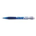 Icy Mechanical Pencil, 0.5 mm, HB (#2), Black Lead, Transparent Blue Barrel, Dozen