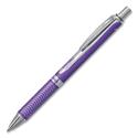 EnerGel Alloy RT Gel Pen, Retractable, Medium 0.7 mm, Violet Ink, Violet Barrel