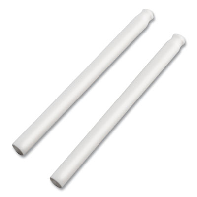 Clic Eraser Refills for Pentel Clic Erasers, Cylindrical Rod, White, 2/Pack