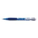 Icy Mechanical Pencil, 0.7 mm, HB (#2), Black Lead, Transparent Blue Barrel, Dozen