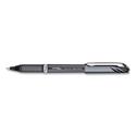 EnerGel NV Gel Pen, Stick, Bold 1 mm, Black Ink, Gray/Black Barrel, Dozen