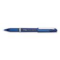 EnerGel NV Gel Pen, Stick, Fine 0.5 mm Needle Tip, Blue Ink, Blue Barrel, Dozen