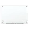 Brilliance Glass Dry-Erase Boards, 72" x 48", White Surface