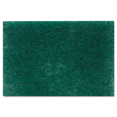 Heavy Duty Scouring Pad 86, 6 x 9, Green, 12/Pack, 3 Packs/Carton