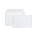 Open-Side Booklet Envelope, #6 1/2, Hub Flap, Gummed Closure, 6 x 9, White, 100/Box