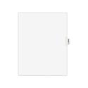 Avery-Style Preprinted Legal Side Tab Divider, 26-Tab, Exhibit E, 11 x 8.5, White, 25/Pack, (1375)