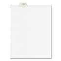 Avery-Style Preprinted Legal Bottom Tab Divider, 26-Tab, Exhibit I, 11 x 8.5, White, 25/PK