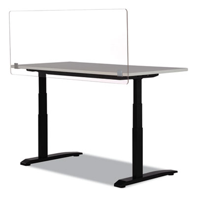 7517 Series Wellness Panel, 59.5 x 2.5 x 23.5, Acrylic, Clear