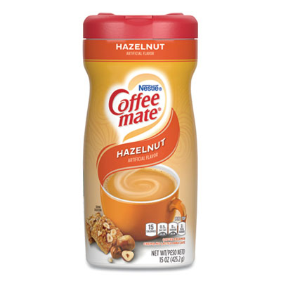 Hazelnut Creamer Powder, 15oz Plastic Bottle