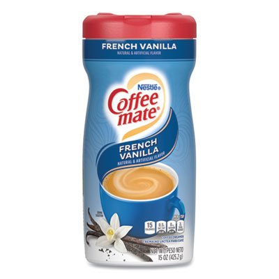 French Vanilla Creamer Powder, 15oz Plastic Bottle