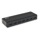 CHARGING HUB 3.0, 7 PORTS, BLACK