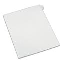 Preprinted Legal Exhibit Side Tab Index Dividers, Allstate Style, 10-Tab, 2, 11 x 8.5, White, 25/Pack