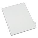 Preprinted Legal Exhibit Side Tab Index Dividers, Allstate Style, 10-Tab, 29, 11 x 8.5, White, 25/Pack