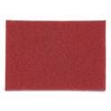 Low-Speed Buffer Floor Pads 5100, 20 x 14, Red, 10/Carton