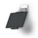 Mountable Tablet Holder, Silver/Charcoal Gray