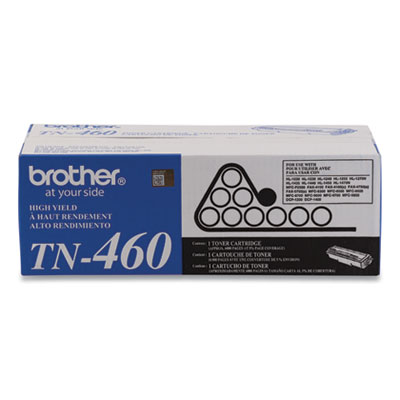 TN460 High-Yield Toner, 6,000 Page-Yield, Black