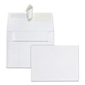 Greeting Card/Invitation Envelope, A-2, Square Flap, Redi-Strip Adhesive Closure, 4.38 x 5.75, White, 100/Box