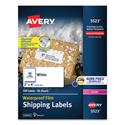 Waterproof Shipping Labels with TrueBlock and Sure Feed, Laser Printers, 2 x 4, White, 10/Sheet, 50 Sheets/Pack