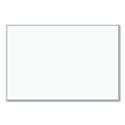 Melamine Dry Erase Board, 72" x 48" (Actual Size: 70" x 47"), White Surface, Satin Aluminum Frame