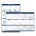 Academic Year Recycled Poster Style Reversible/Erasable Yearly Wall Calendar, 24 x 37, 12-Month (July to June): 2024 to 2025