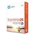 Brightwhite24 Paper, 100 Bright, 24 lb Bond Weight, 8.5 x 11, Bright White, 500/Ream