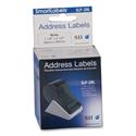 Slp-2rl Self-Adhesive Address Labels, 1.12" X 3.5", White, 130 Labels/roll, 2 Rolls/box