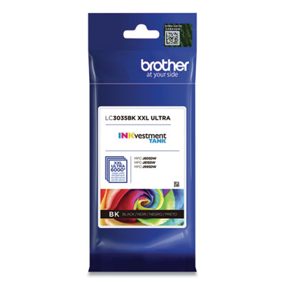 LC3035BK INKvestment Ultra High-Yield Ink, 6,000 Page-Yield, Black