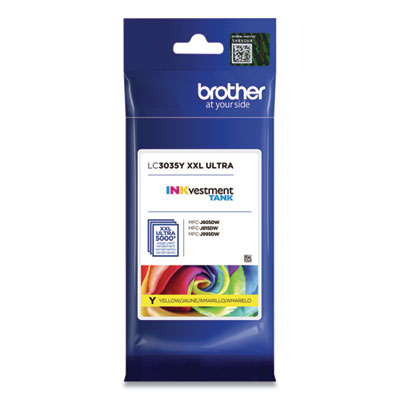 LC3035Y INKvestment Ultra High-Yield Ink, 5,000 Page-Yield, Yellow