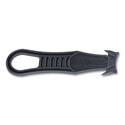Safety Cutter Box Cutter Knife With Double Shielded Blade, Black, 5/pack