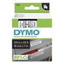 D1 High-Performance Polyester Removable Label Tape, 0.75