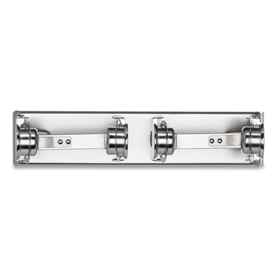 Locking Toilet Tissue Dispenser, 12.38 x 4.5 x 2.75, Chrome