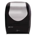 Smart System with iQ Sensor Towel Dispenser, 16.5 x 9.75 x 12, Black/Silver