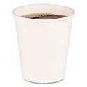 Paper Hot Cups, 10 oz, White, 50/Sleeve, 20 Sleeves/Carton